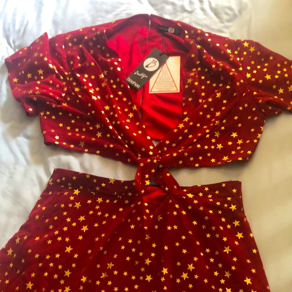 Fun and glamorous starry dress